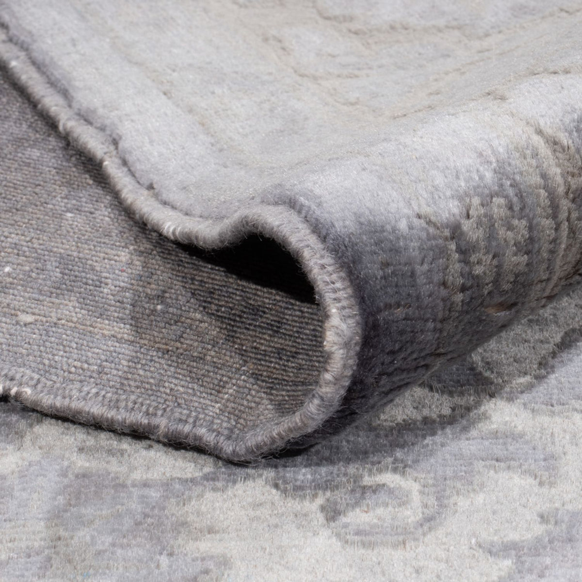 Alfombra de diseño - 294 x 246 cm - plata
