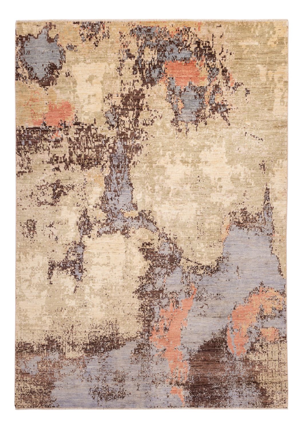 Alfombra de diseño - 295 x 203 cm - multicolor