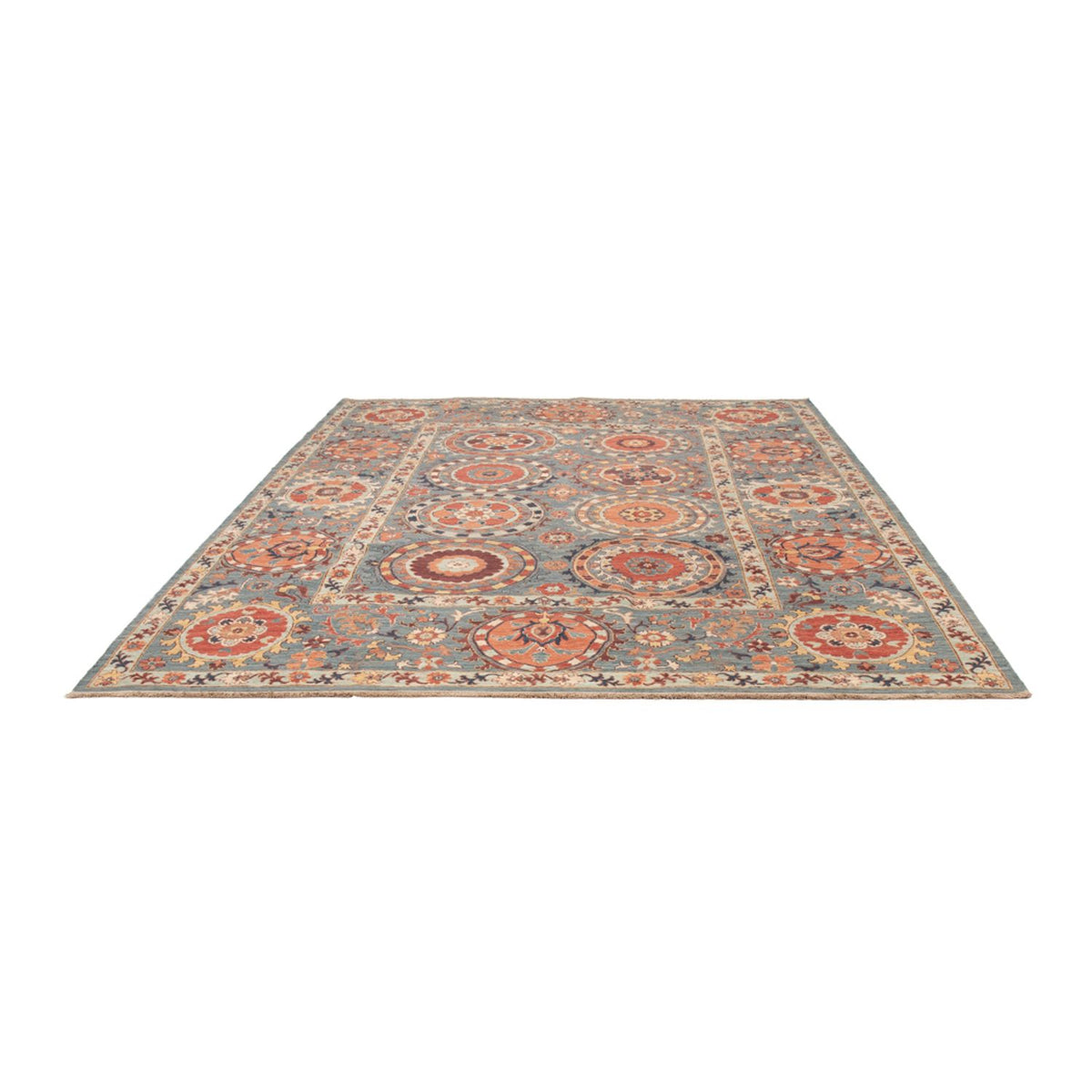 Alfombra Kelim - Oriental - Soumak - 310 x 244 cm - multicolor