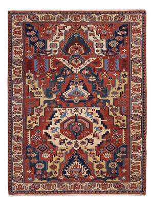 Alfombra Kelim - Oriental - Soumak - 256 x 194 cm - multicolor