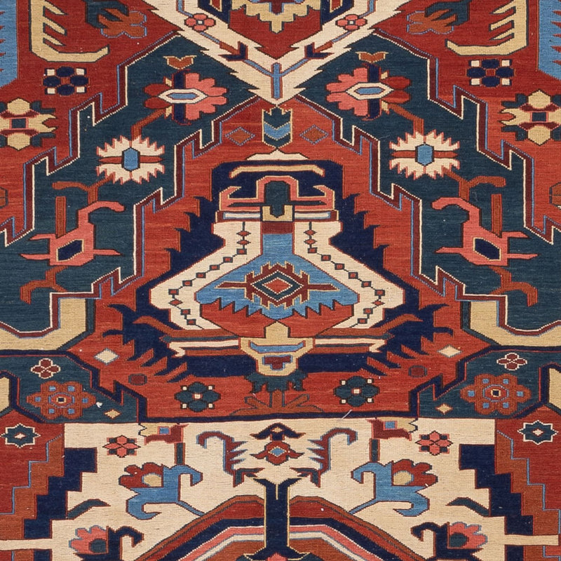 Alfombra Kelim - Oriental - Soumak - 256 x 194 cm - multicolor