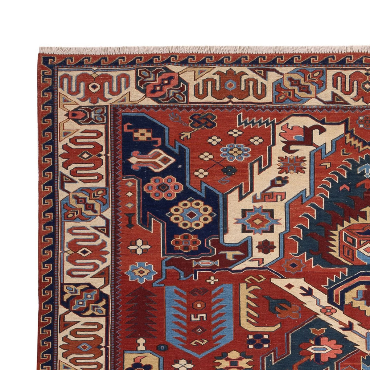 Alfombra Kelim - Oriental - Soumak - 256 x 194 cm - multicolor