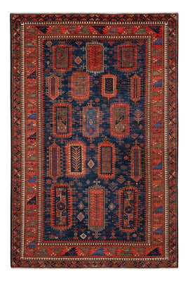 Alfombra Ziegler - Kazak - 283 x 184 cm - azul oscuro