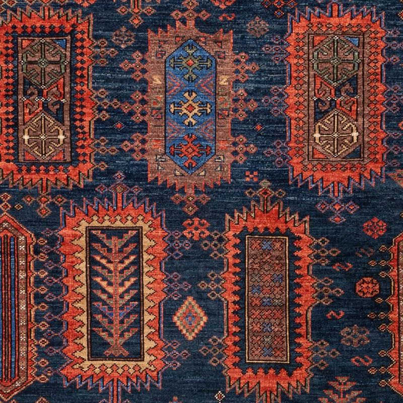 Alfombra Ziegler - Kazak - 283 x 184 cm - azul oscuro