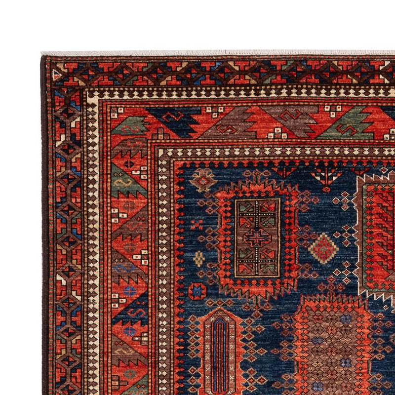 Alfombra Ziegler - Kazak - 283 x 184 cm - azul oscuro