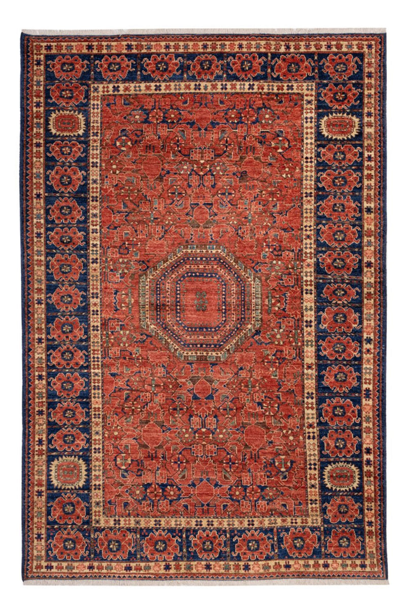 Alfombra Ziegler - Kazak - 279 x 184 cm - rojo claro