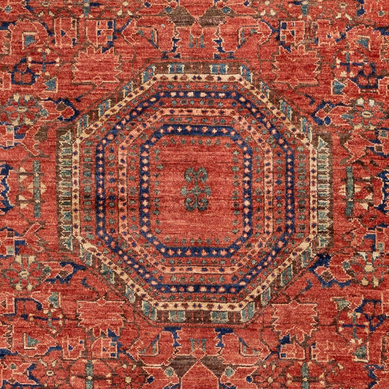 Alfombra Ziegler - Kazak - 279 x 184 cm - rojo claro