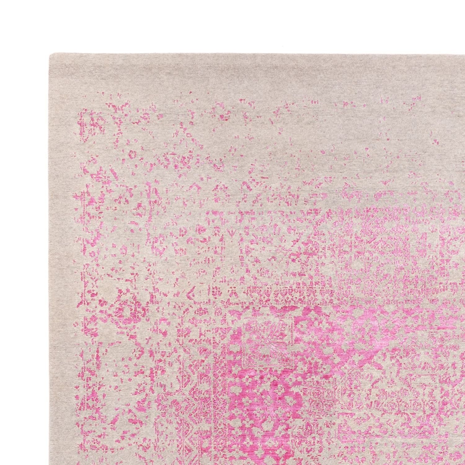 Alfombra de diseño - 293 x 256 cm - rosa