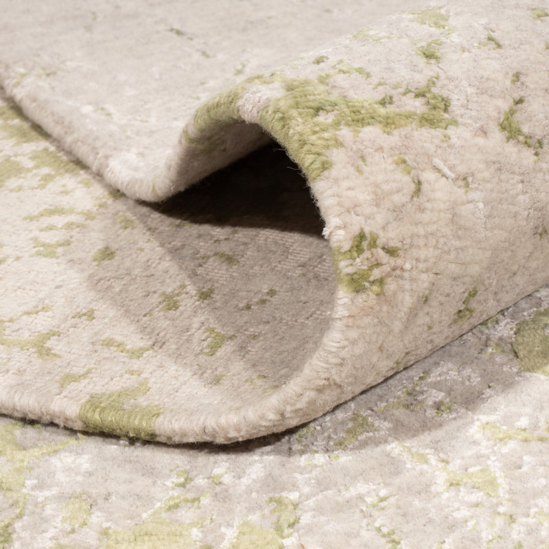 Alfombra de diseño - 302 x 250 cm - verde claro