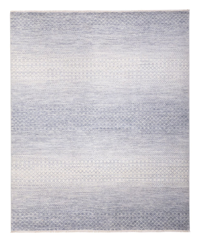 Alfombra de diseño - 304 x 244 cm - azul claro