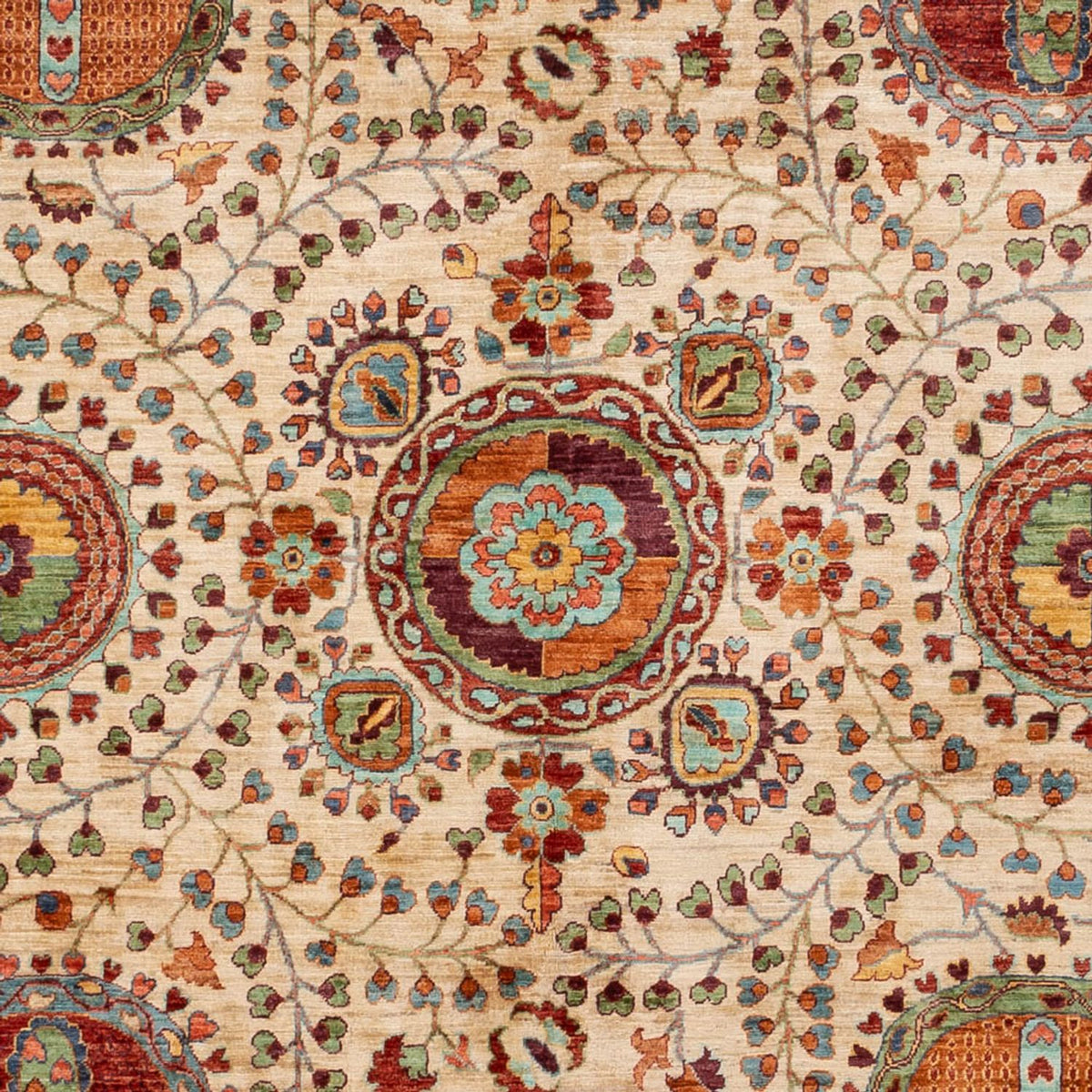 Alfombra Ziegler - Ariana - 286 x 215 cm - beige claro