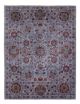 Alfombra Ziegler - 274 x 213 cm - azul oscuro