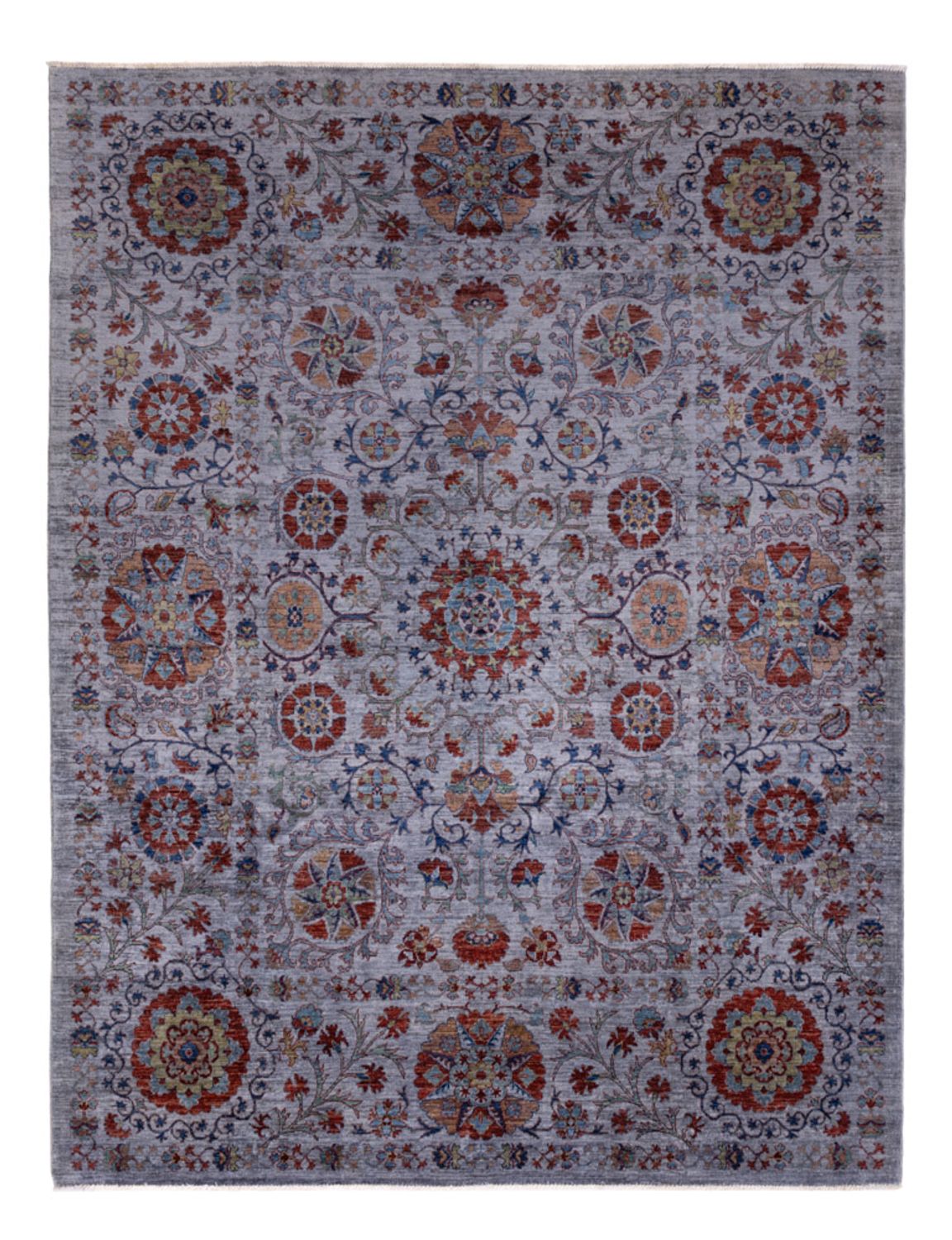 Alfombra Ziegler - 274 x 213 cm - azul oscuro