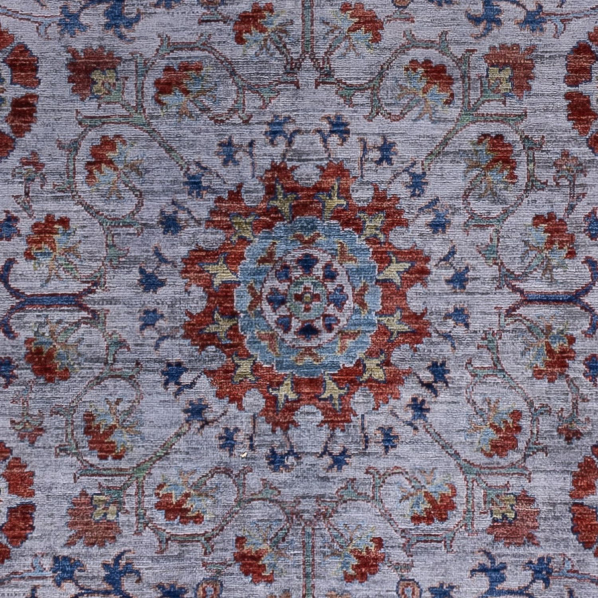 Alfombra Ziegler - 274 x 213 cm - azul oscuro