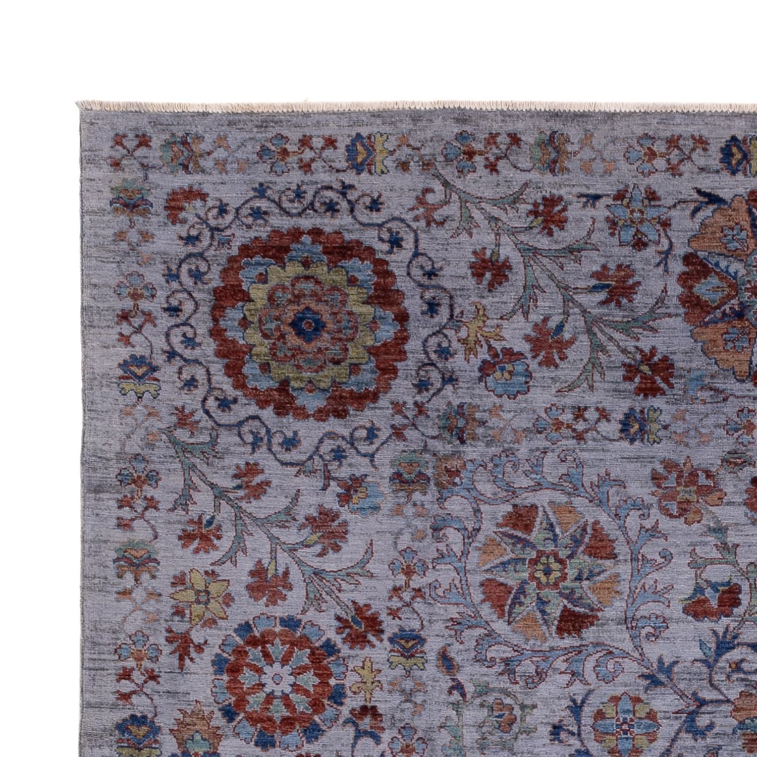 Alfombra Ziegler - 274 x 213 cm - azul oscuro