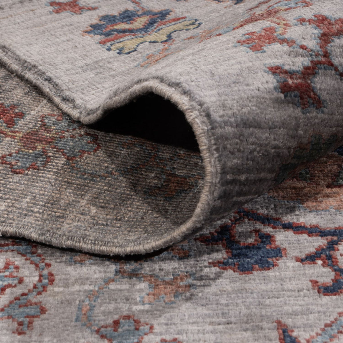 Alfombra Ziegler - 274 x 213 cm - azul oscuro