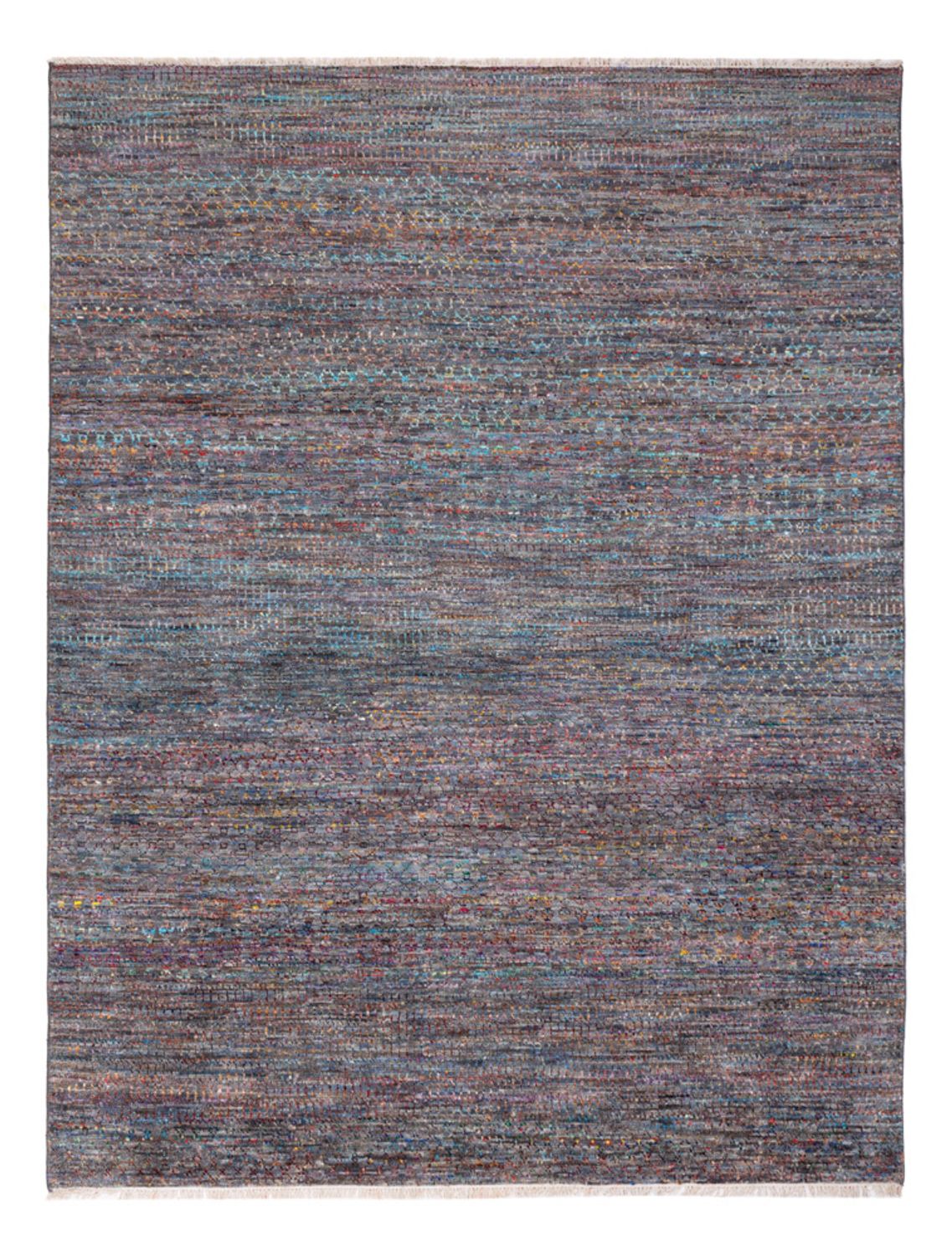 Alfombra de diseño - 306 x 245 cm - azul oscuro