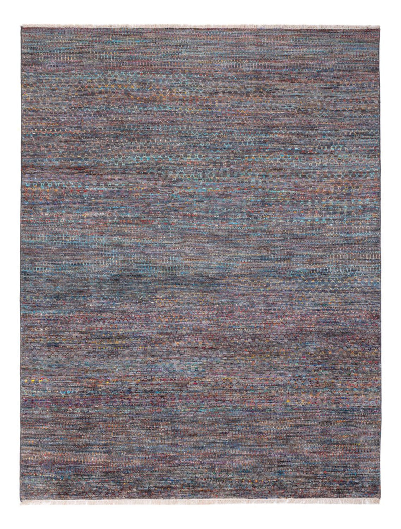 Alfombra de diseño - 306 x 245 cm - azul oscuro