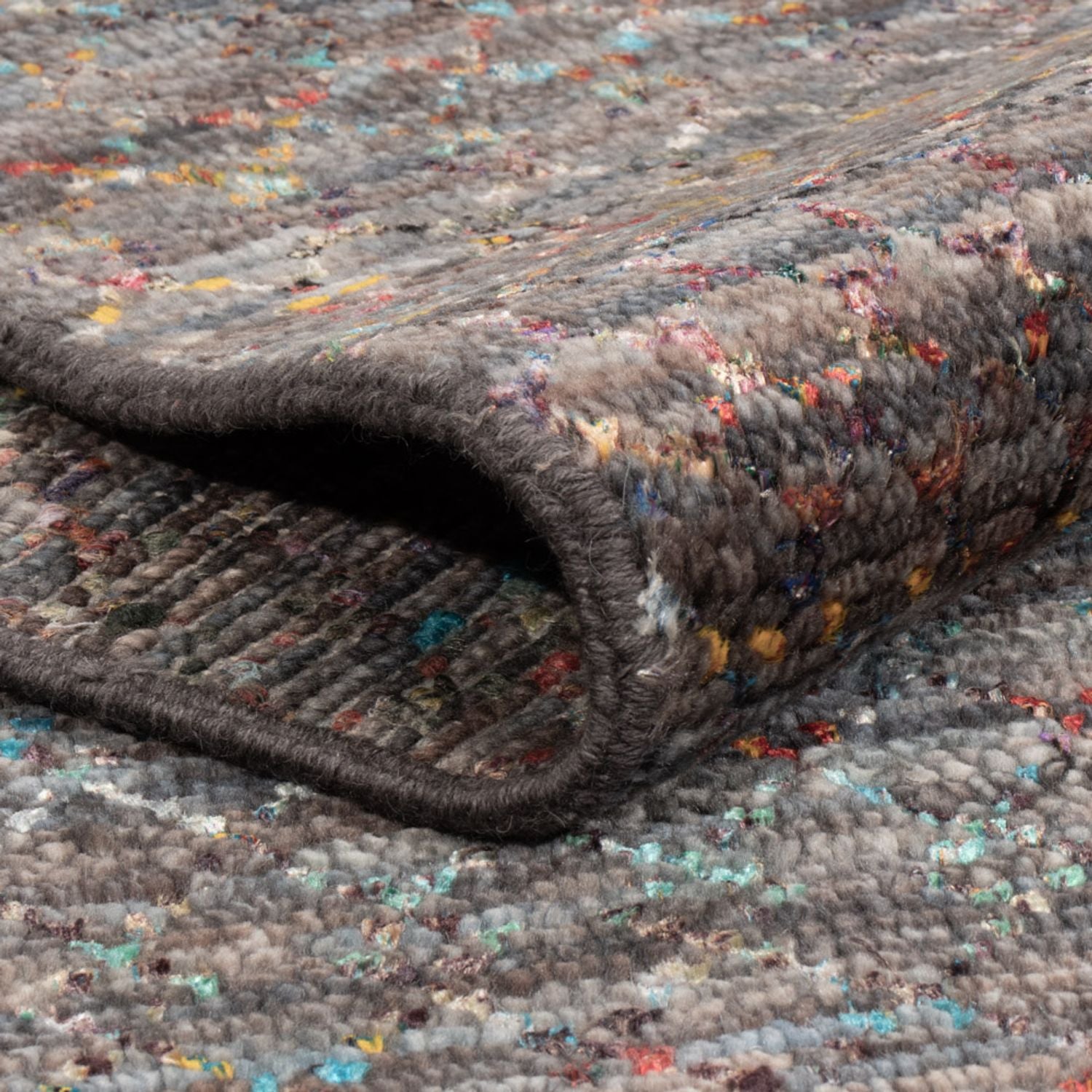 Alfombra de diseño - 306 x 245 cm - azul oscuro