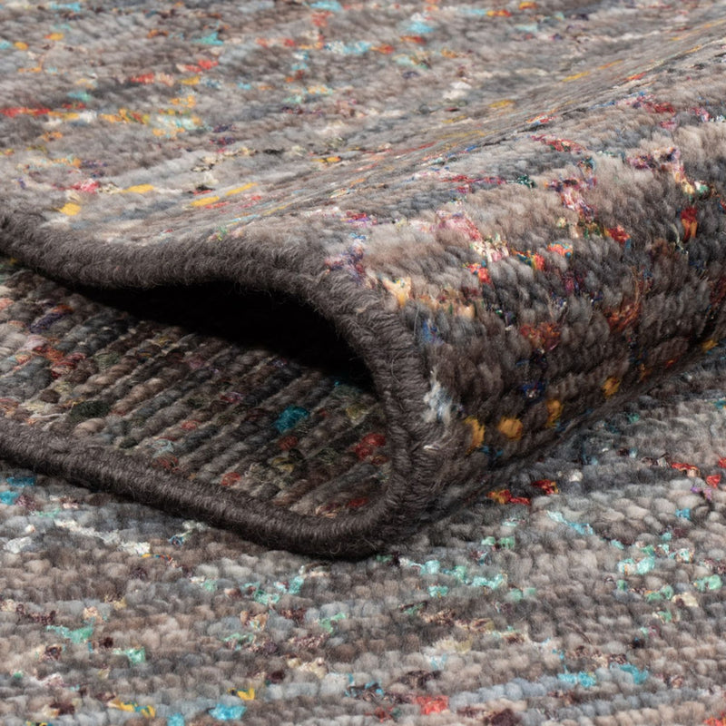 Alfombra de diseño - 306 x 245 cm - azul oscuro