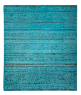 Alfombra de diseño - 294 x 248 cm - turquesa