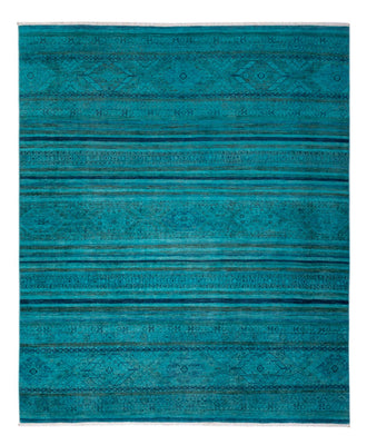 Alfombra de diseño - 288 x 240 cm - turquesa