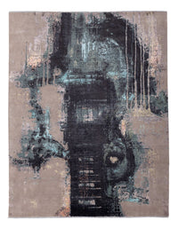 Alfombra de diseño - 314 x 243 cm - multicolor