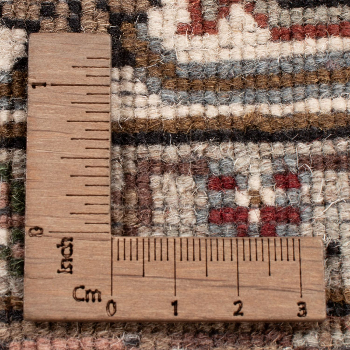 Alfombra oriental - Tabriz - 256 x 205 cm - beige oscuro