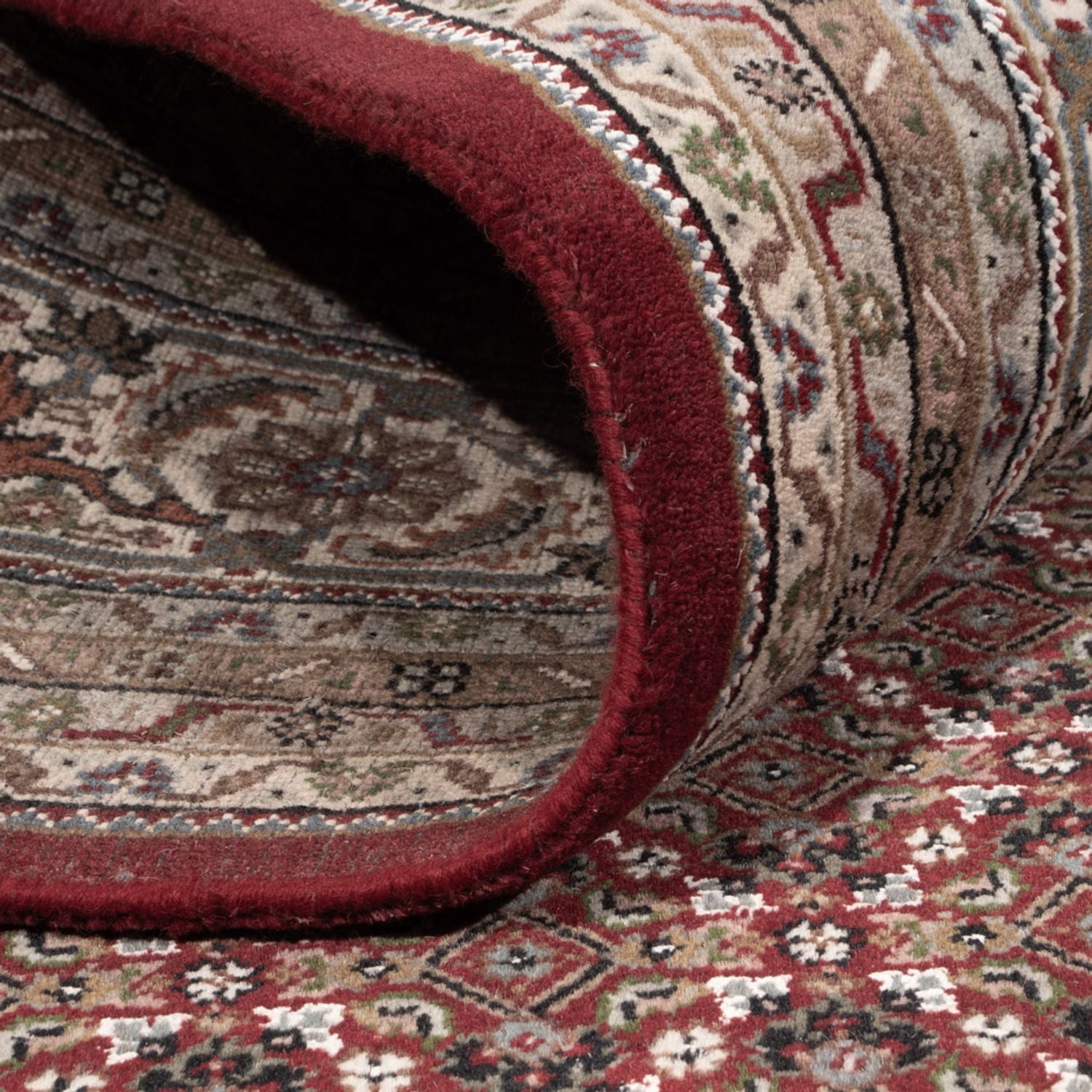 Alfombra oriental - Tabriz - 306 x 248 cm - beige oscuro
