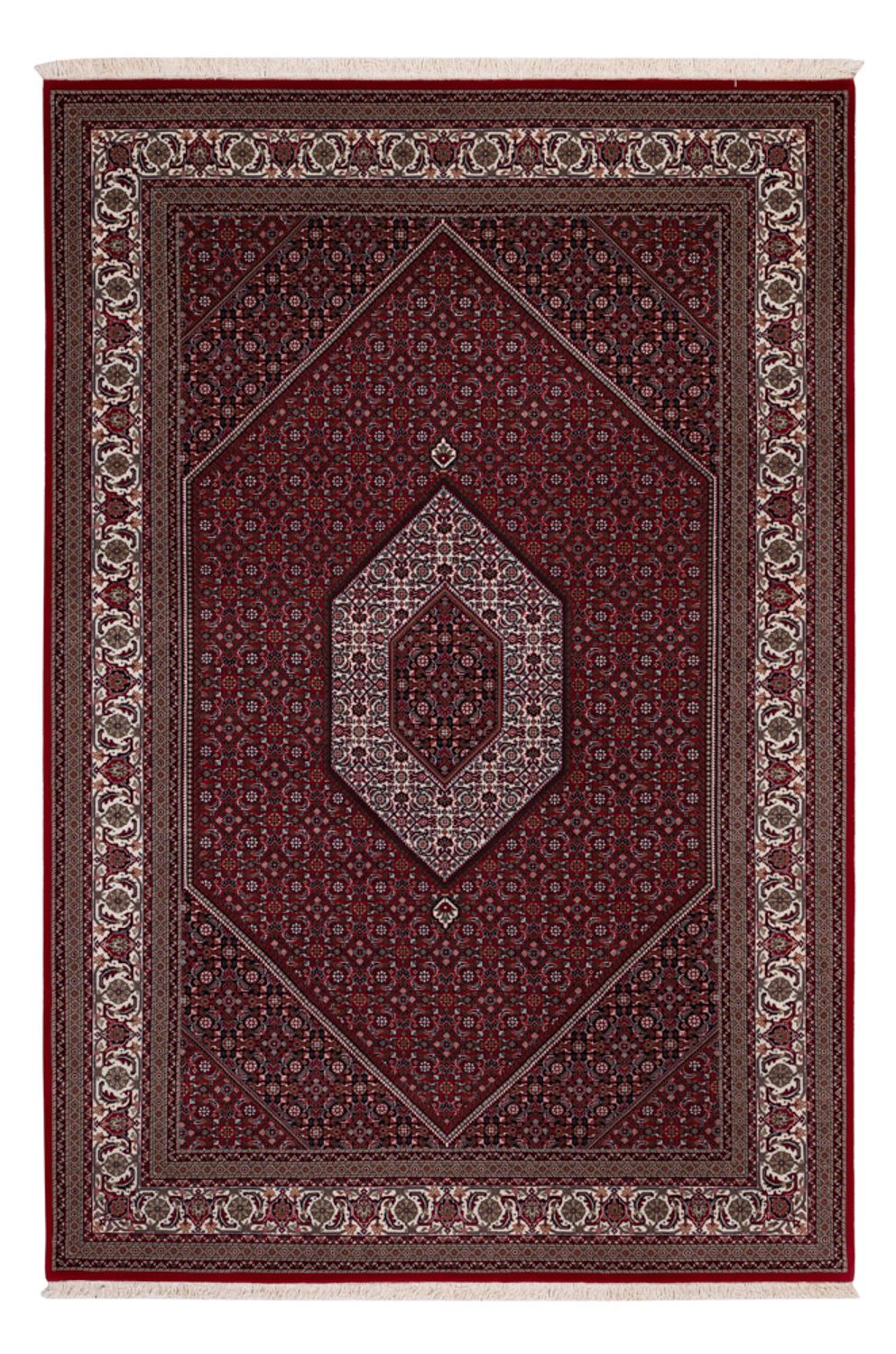 Alfombra oriental - Bidjar - Indus - 298 x 200 cm - camello oscuro