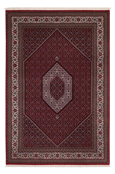 Bidjar Indo Alfombra 200x298cm - Alfombra oriental - camello oscuro