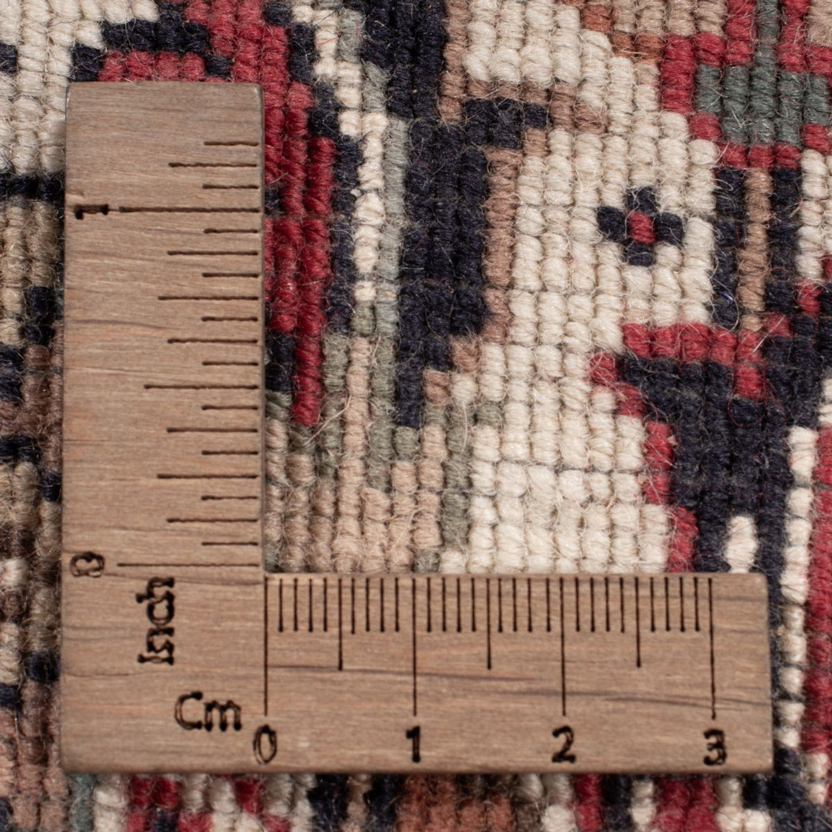 Alfombra oriental - Bidjar - Indus - 305 x 251 cm - rojo oscuro