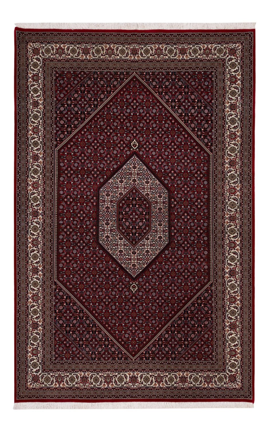 Alfombra oriental - Bidjar - Indus - 305 x 198 cm - camello oscuro