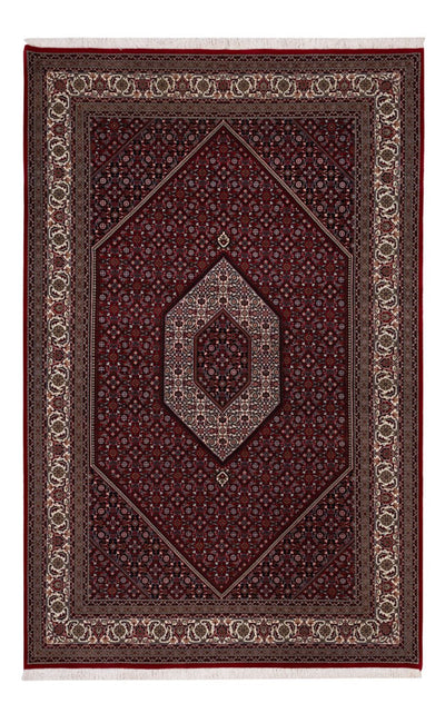 Bidjar Indo Alfombra 198x305cm - Alfombra oriental - camello oscuro