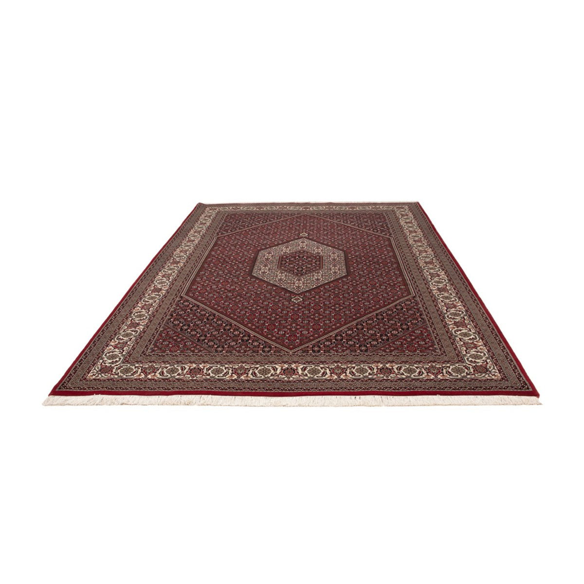 Alfombra oriental - Bidjar - Indus - 305 x 198 cm - camello oscuro