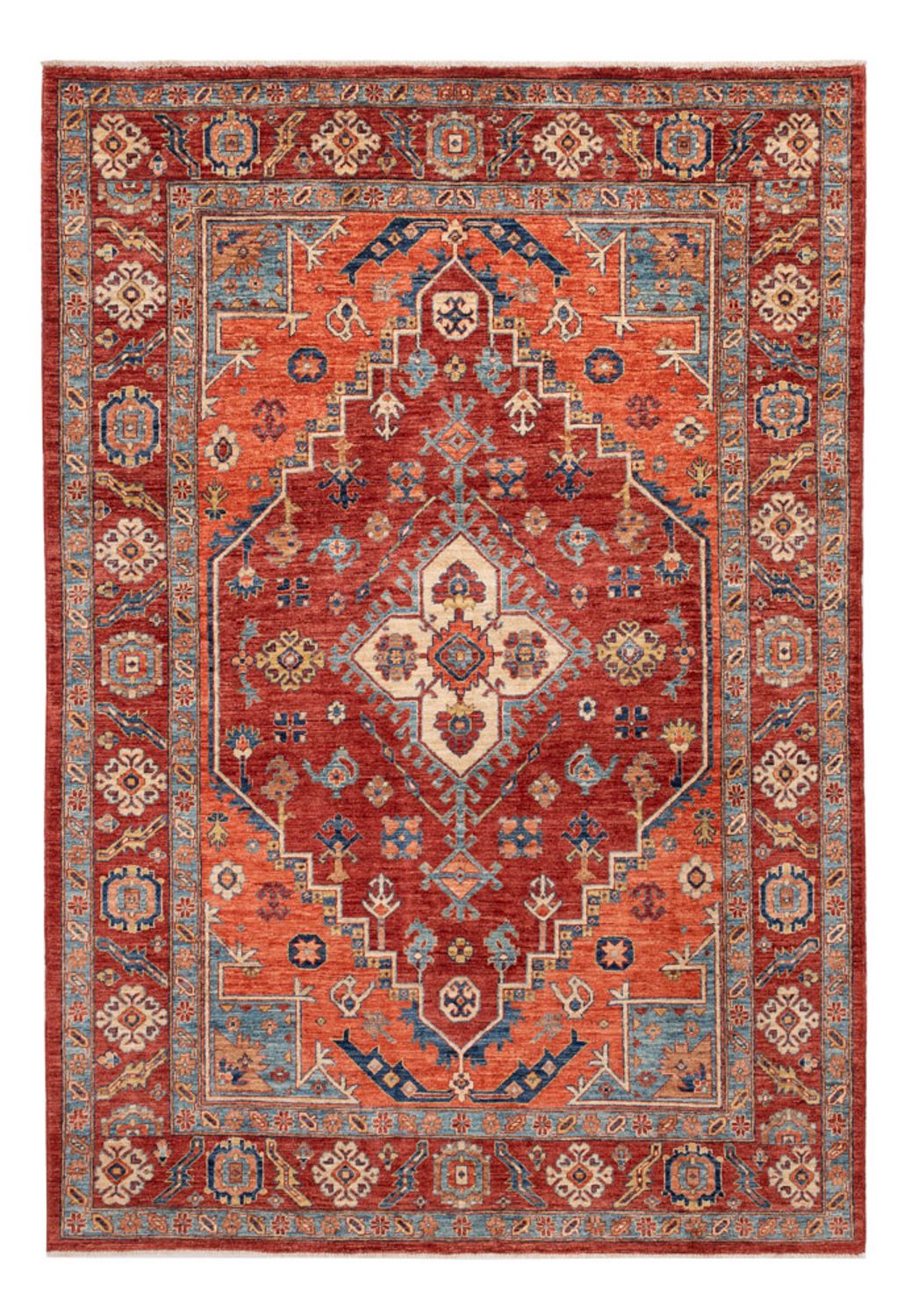 Alfombra Ziegler - Kazak - 267 x 183 cm - rojo