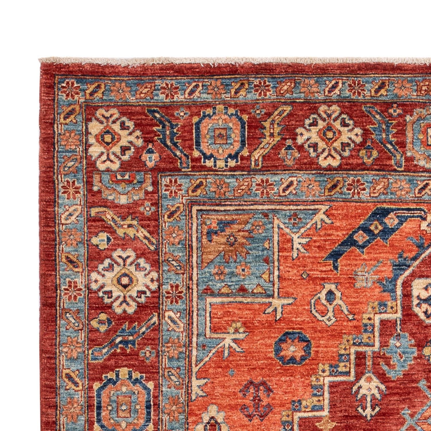 Alfombra Ziegler - Kazak - 267 x 183 cm - rojo