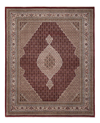 Alfombra oriental - Tabriz - 303 x 253 cm - beige oscuro
