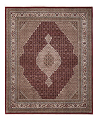 Alfombra oriental - Tabriz - 303 x 253 cm - beige oscuro