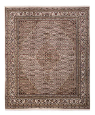 Alfombra oriental - Tabriz - 304 x 249 cm - beige oscuro