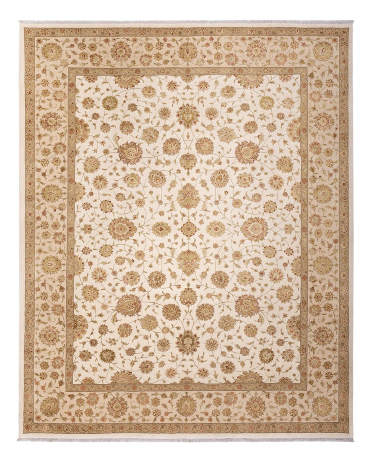 Alfombra oriental - Tabriz - 305 x 244 cm - beige