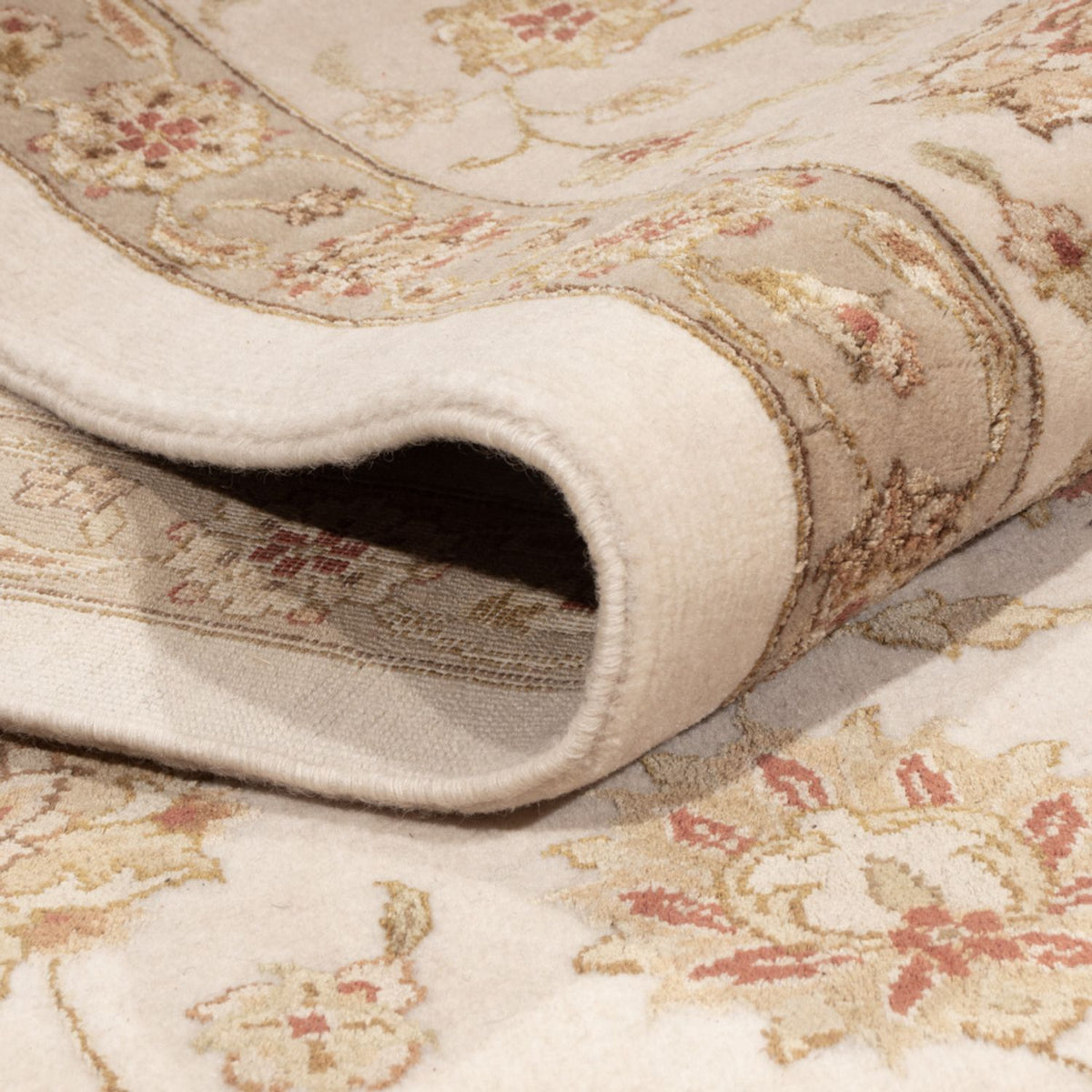 Alfombra oriental - Tabriz - 305 x 244 cm - beige