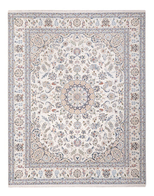Alfombra oriental - Nain - Indus - 303 x 241 cm - blanco