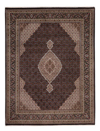 Alfombra oriental - Tabriz - 259 x 203 cm - beige oscuro