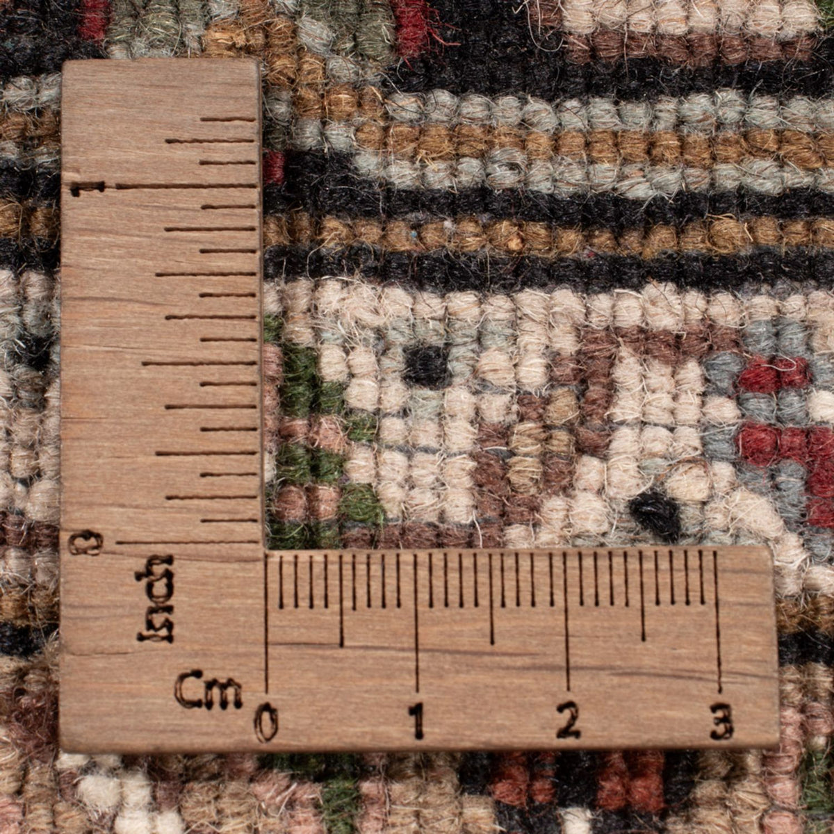 Alfombra oriental - Tabriz - 259 x 203 cm - beige oscuro