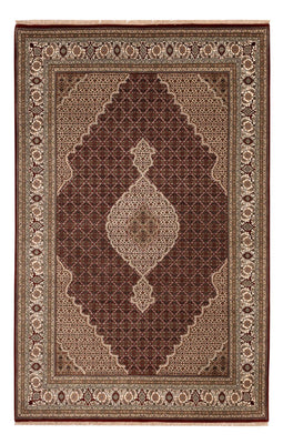 Alfombra oriental - Tabriz - 300 x 197 cm - beige oscuro
