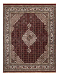 Alfombra oriental - Tabriz - 257 x 202 cm - beige oscuro