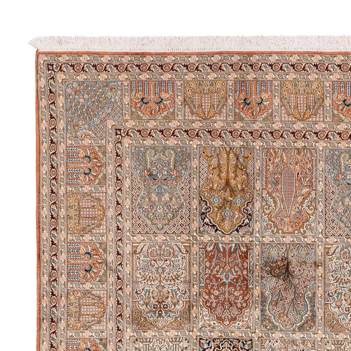 Seda de Cachemira Alfombra 250x307cm - Alfombra oriental