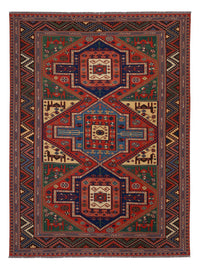 Alfombra Kelim - Oriental - Soumak - 276 x 205 cm - rojo