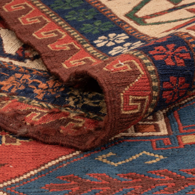 Alfombra Kelim - Oriental - Soumak - 294 x 204 cm - rojo